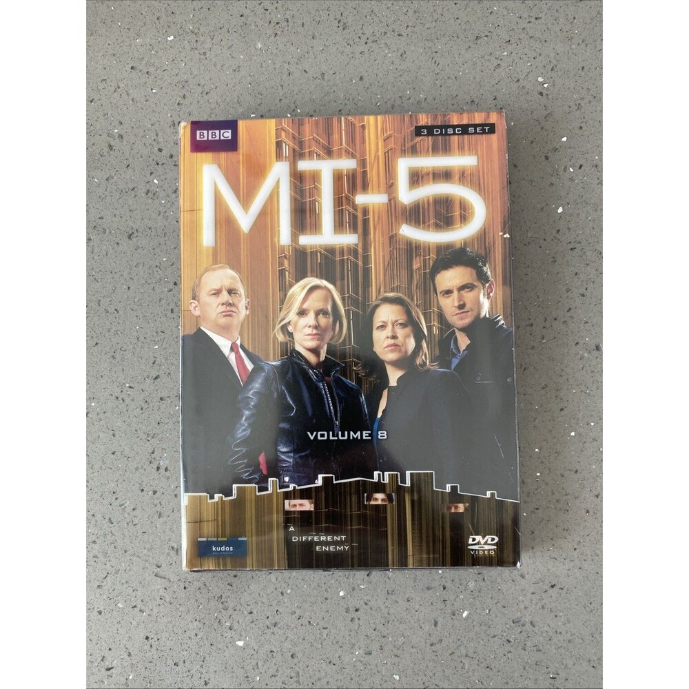MI-5 Vol. 8 3-Disc Set DVD Original Case Great Shape